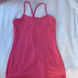 Lulu Lemon Tank Top Built In Sports Bra